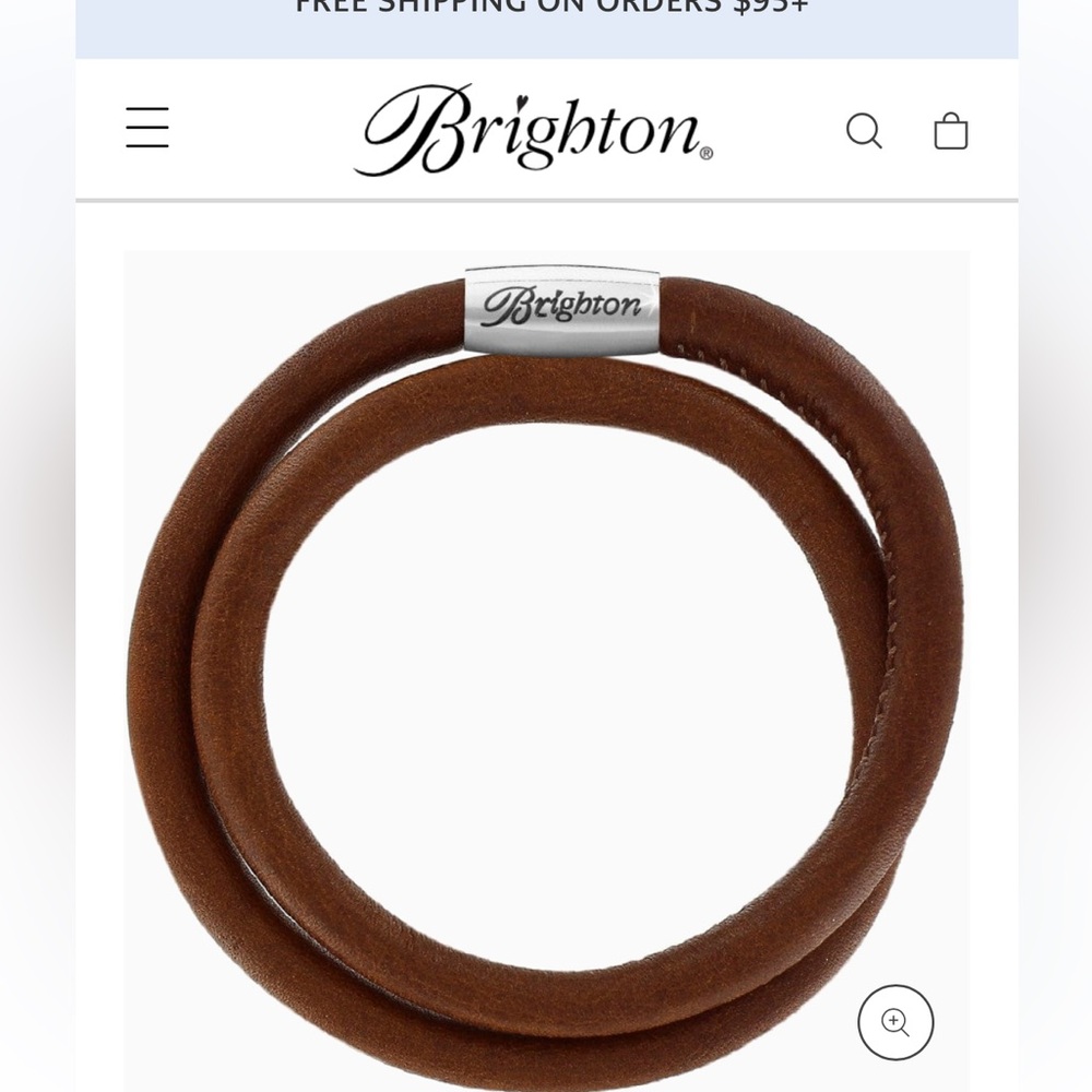 MENS Brighton Leather Bracelet ! New!Popular